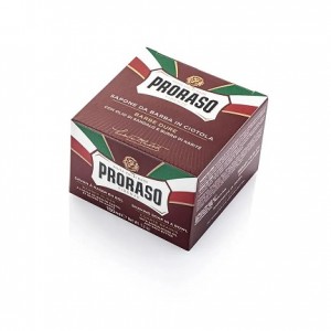 PRORASO Мыло для бритья питательное с маслом сандала и маслом ши 150мл