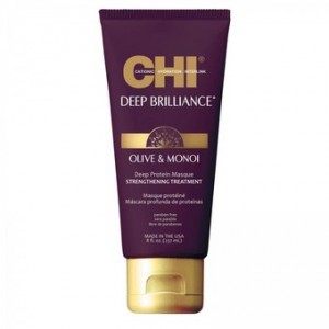 CHI Deep Brilliance Olive & Monoi Deep Protein Masque  Маска для поврежденных волос 237 мл