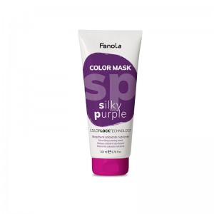 Питательная тонирующая маска для натуральных, окрашенных  волос  Шелковистый фиолетовый 200мл