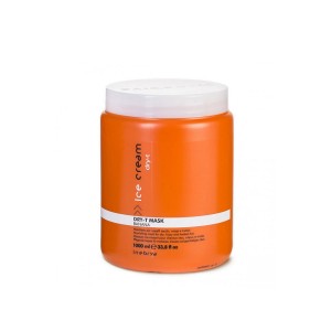 Маска питательная для увлажнения и восстановления сухих и пористых волос Dry-T Mask Dry-T Inebrya, 1000 мл