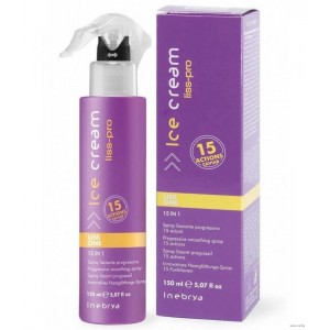 Выпрямляющий, разглаживающий спрей для волос "Liss-pro" 15 в 1 Liss One Smoothin Spray 150 мл